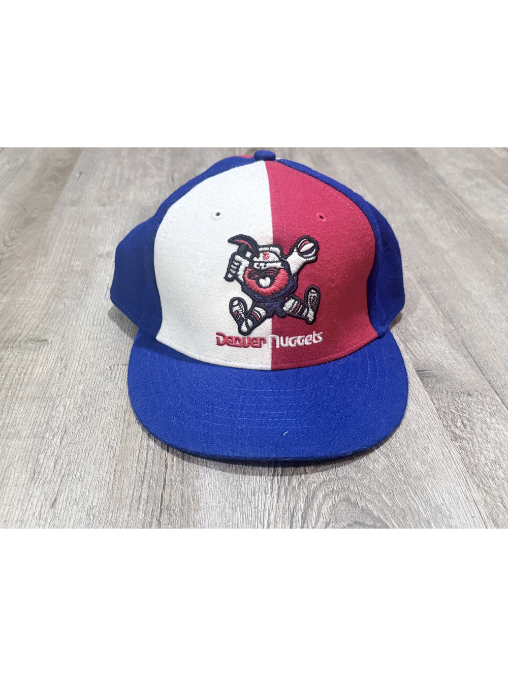 Vintage Twins Enterprise Denver Nuggets Maxie The Miner Fitted Hat 7 1/2 XL HWC